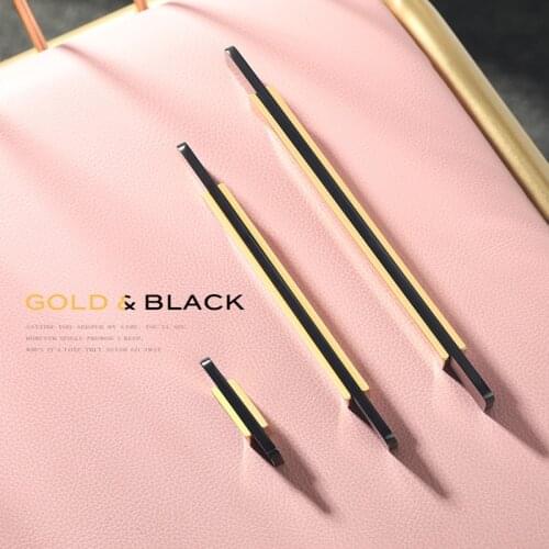 Nodic Affordable Luxury Cabinet Handles Solid Zinc Alloy Golden Kitchen Cupboard Pulls Drawer Knobs Furniture Handle Hardware