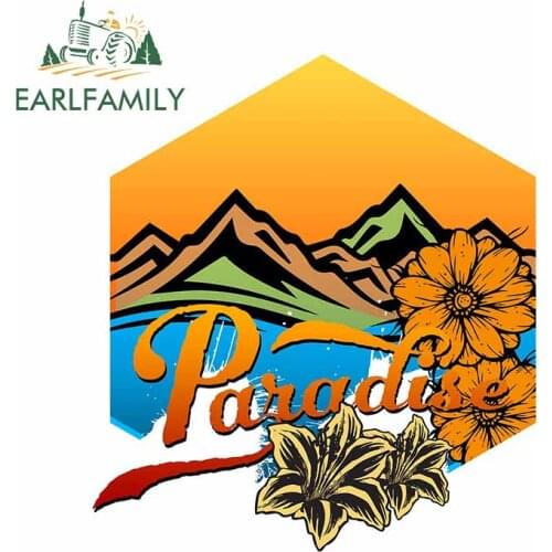 EARLFAMILY 13cm x 11.2cm for Paradise Tour Poster Decal Windows Windows Cartoon Car Stickers Waterproof Personality Decoration