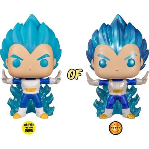 Movie&TV Dragon Ballz VEGETAPOWERING UP #713 Vinyl Action Figure Dolls Collection Models for Children Toys