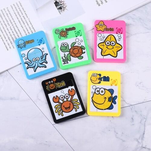 Puzzle Cartoon Animal Number Puzzle Jigsaw Kids Learning Toys Educational Toy for Children Math Toys Games Kids Gifts