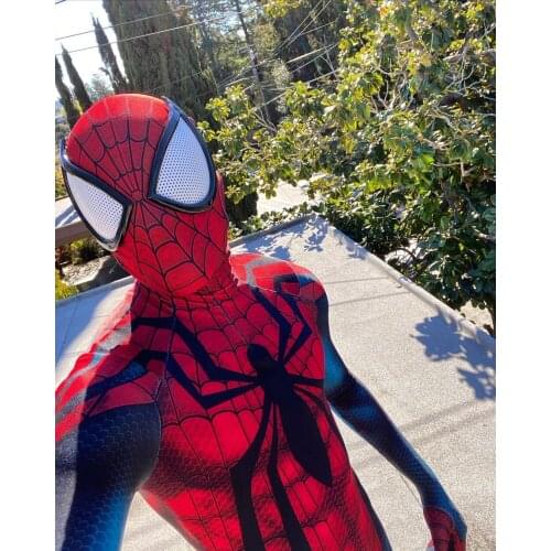 Scarlet Vol 2 Cosplay Costume 3D Printed Spandex Lycra Homecoming Suit Halloween Costume Bodysuit Disfraces De Halloween Adult