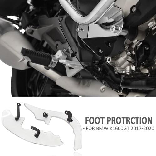 NEW Motorcycle Splash Brake Shift Shield Revised Foot Protector For BMW K 1600 GT 2017-2020 K1600GT K1600 GT