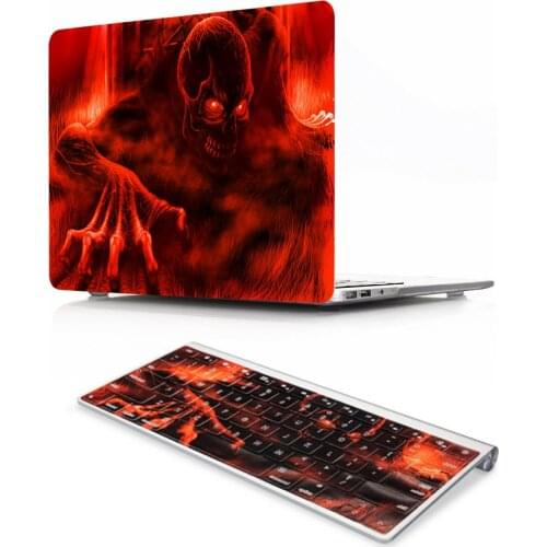 Newest 3D cool Laptop Bag Case For Macbook Pro 13 Case Air 13 11 Retina 12 13 15 Laptop Computer Sleeve Shell+ Keyboard Cover