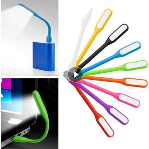 Portable Mini USB LED Light Book Light 5V 1.2W LED Lamp Booking Light With USB For Power Bank Computer Accessories Night Lights