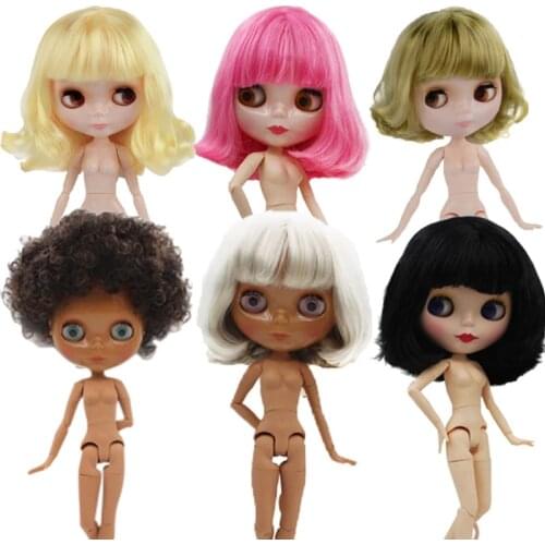Blyth Doll BJD, Factory Neo Blyth Doll Nude Customized Dolls Can Changed Makeup Dress DIY, 1/6 Ball Jointed Dolls Gift