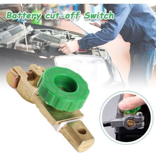 2021 Car Battery Terminal Link Switch Disconnect Car Accessories Switch Power Isolator Cut Off Kill Switch For Marine Auto ATV