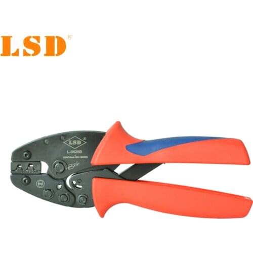 High quality crimp tool L-0525B for crimping non insulated contacts, TAB 4.8mm,6.3mm wide terminals 0.5-2.5mm2