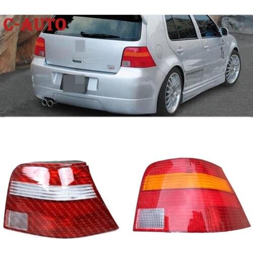 Car Rear Left Right Tail Light Lamp Housing For VW Golf 4 MK4 1998 1999 2000 2001 2002 2003 2004 2005 Car-styling NO Bulbs
