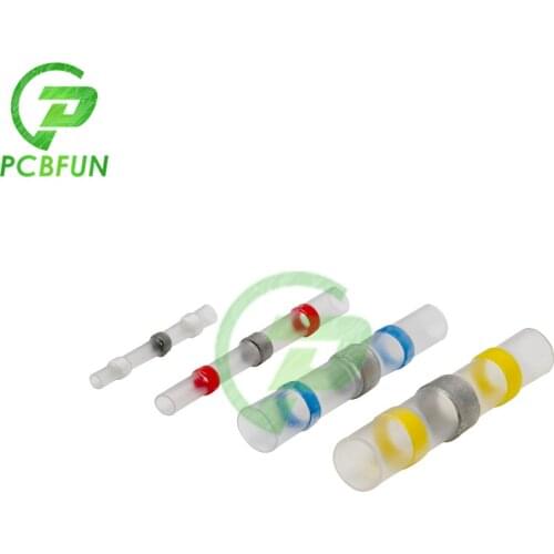 10pcs Shrinkage Solder Sleeve Heat Shrink Tube Kit Heat Shrink Solder Waterproof Seal Wire Splice Connector Wire Connector