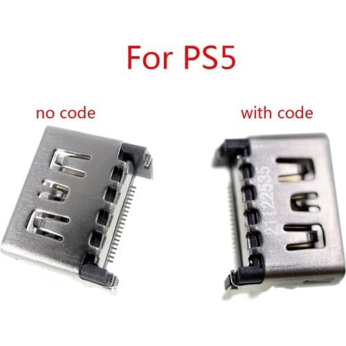 30pcs Original new HD interface For PS5 HDMI-compatible Port Socket Interface for Sony Play Station 5 Connector