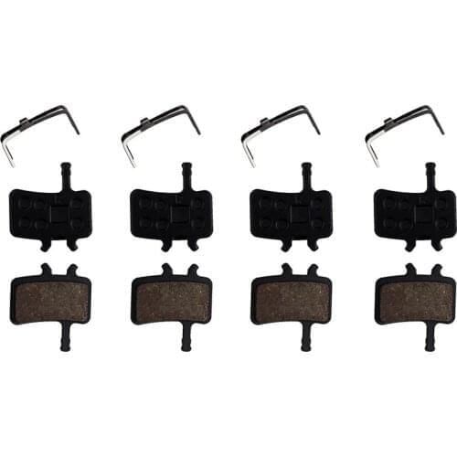 4 Pairs High Quality Resin Bicycle Disc Brake Pads for Sram Avid BB7 Juicy 3/5/7 MTB Semi-Metallic Hydraulic Brake Pad