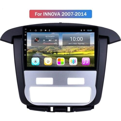 Android 10.0 Car GPS Nagavition For Toyota Inova 2007-2014 Car Radio Stereo IPS Screen With Wifi 4G AHD DSP CARPLAY