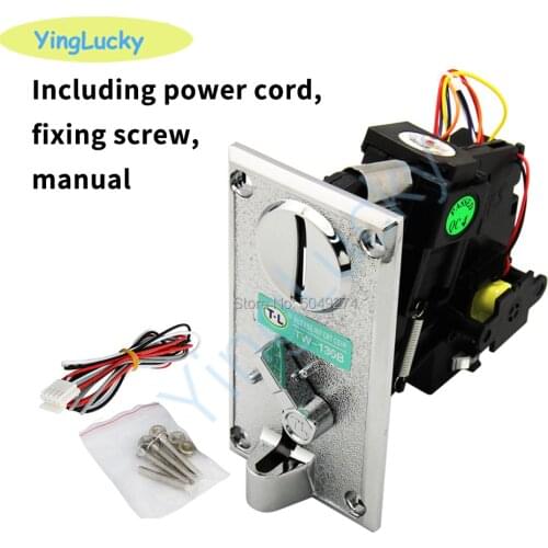 Free shipping 1pcs TW-130B Coin Acceptor Advanced Front Entry Single Selector for Vending Machines ARCADE COIN