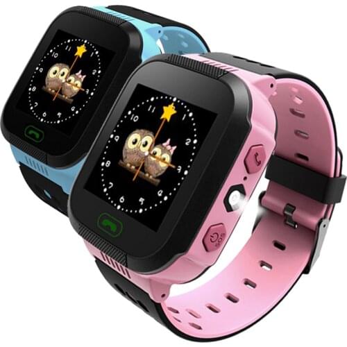 Y21 Childs safety Locator Tracker Smart Watches Touch screen with flashlight Anti-lost Alarm SOS Phone call phone Q528 watches