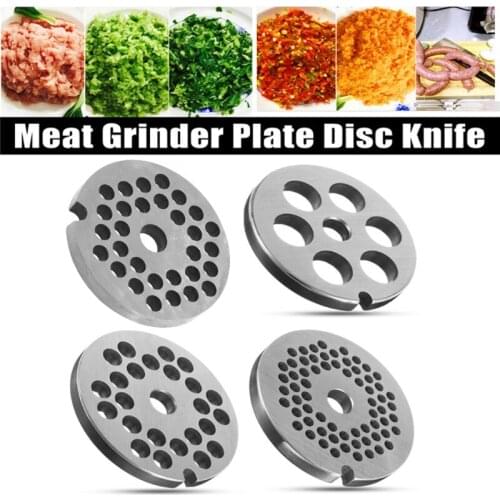 3/4.5/6/12mm Hole for Type 5 Meat Grinder For Choice Stainless Steel Meat Grinder Disc
