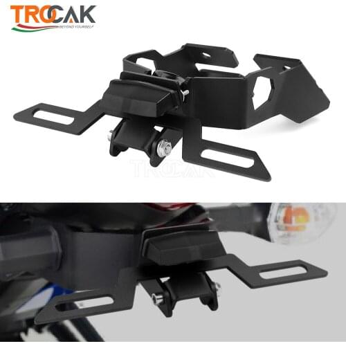 For SUZUKI GSX-R125 GSX-R150 GSX-S125 GSX-S150 2017-2020 License Plate Holder LED Light Tail Tidy Fender Eliminator