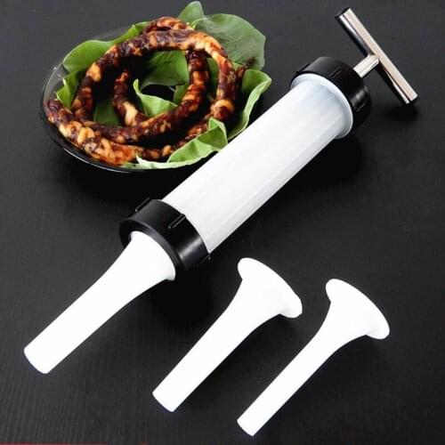 Homemade Sausage Stuffer Sausage Syringe Meat Filler Sausage Maker Manual Sausage Meat Filling Machine