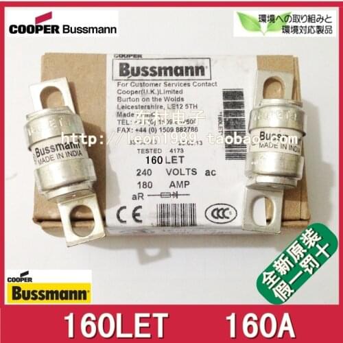 US imports BUSSMANN fuse BS88: 4 fuse 160LET 160A 240V