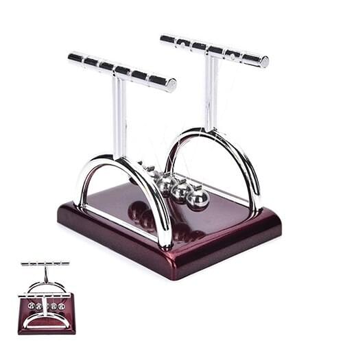 Newtons Cradle Steel Balance Ball Fun Decoration Physics Science Toy Gift