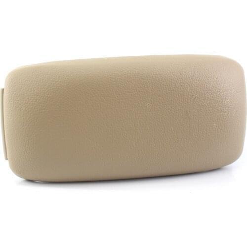 Leather Armrest Center Console Lid Cover +Base for Audi A3 8P 2003-2012 Beige