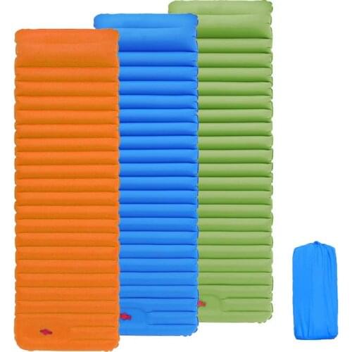 Naturehike Air Bed 7.5cm Thicken Camping Mat With Pillow Lightweight Outdoor Tent Sleeping Pad Inflatable Mattress For Tent Mat