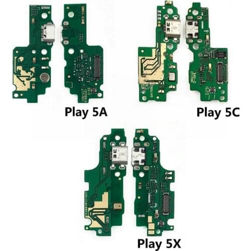 New USB Charge Board & Microphone Module For Huawei Honor Play 5A 5C 5X Charging Port Dock Flex Cable Repair Parts