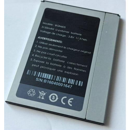 NEW Genuine Battery 3150mAh for Condor BGN605 Battery