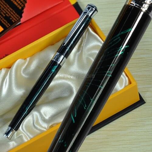 Picasso 903 Exquisite Sweden Flower King Fountain Pen Iridium Fine Nib, Multi-Color Optional Office & School Writing Gift Pens