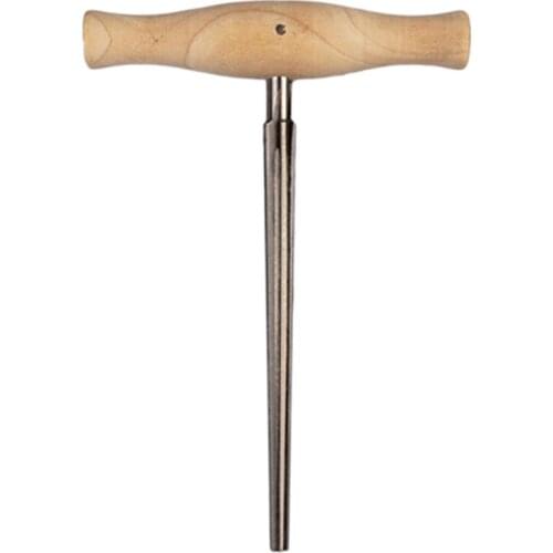 Violin Peg Hole Reamer 1:30 Taper with Wood Handle for 3/4 4/4 Violins Luthier Tool Violin Tool