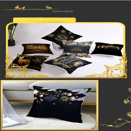 44*44cm Christmas pillows a variety of colors to choose more pattern pillows to choose from, decorative Christmas pillowcases 5z