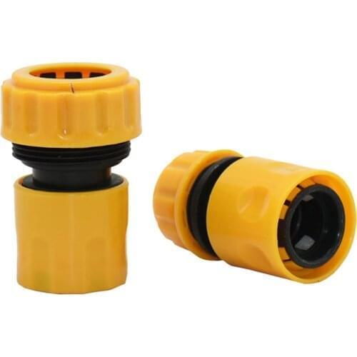 16mm 20mm Garden hose Quick Connector 1/2 3/4 inch irrigation garden hose connector Water tap adapter 20PCS