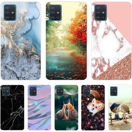 Cool Case For Samsung Galaxy A71 A51 A 51 Case Silicone Soft TPU Back Cover Case For Samsung S20 Plus A51 A71 S20 Case A 51 A 71