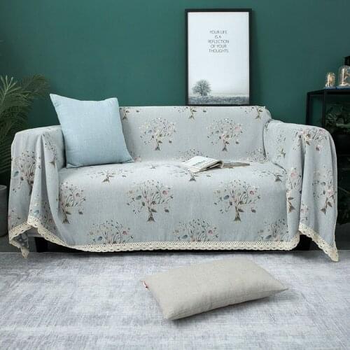 Thicken Chenille Ginkgo Leaf Full Covered Pachira Macrocarpa Leaves NonSlip Four Seasons Universal Sofa Cushion Sofa Cover Towel