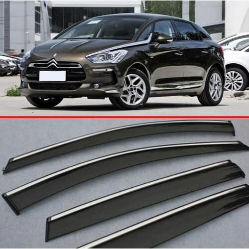 For Citroen DS5 2012 2013 2014 2015 Window Wind Deflector Visor Rain/Sun Guard Vent