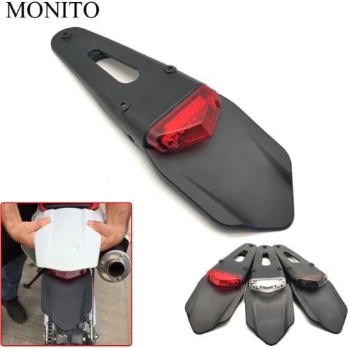 For YAMAHA YZ125 YZ250F YZ450F YZ250X YZ250FX YZ450FX Motorcycle Dirt Bike Rear Fender Brake Stop TailLight 12 LED Tail Light