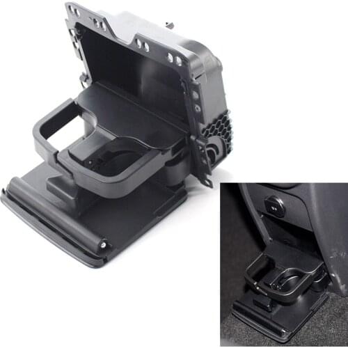 For VW Golf Plus Sharan Tiguan 2008-17 Rear Cup Drink Holder Black 7N0 862 533