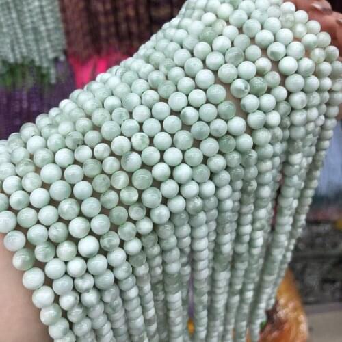 100% Natural Stone Beads Round Shape Small Hole Bead for Necklace Bracelet Jewelry Craft Making 6-12mm