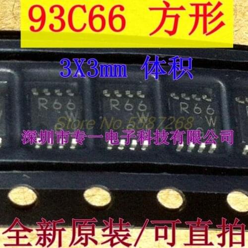 C66 R66 93C66 93C66C-I/MS MSOP8 BR93L66RFVM 93L66 EEPROM IC