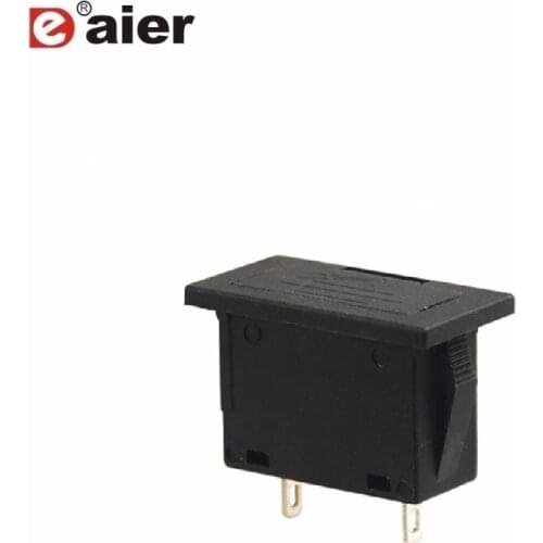 100PCS BHC1 Black Plastic 5x20mm Plastic Solder Fuse Holder Box Car 10A 250VAC 2PIN With Solder Terminal