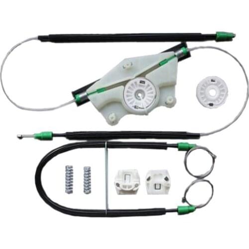 For Volkswagen VW GOLF MK4 3 DOOR BORA 1997-2006 Power Electric Car Window Regulator Window Lifter Repair Kit Set Front Left