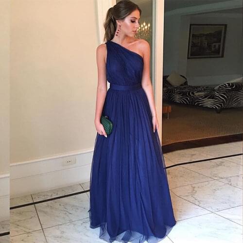 Женские платья на одно плечо EAEOVNI China At AliExpress