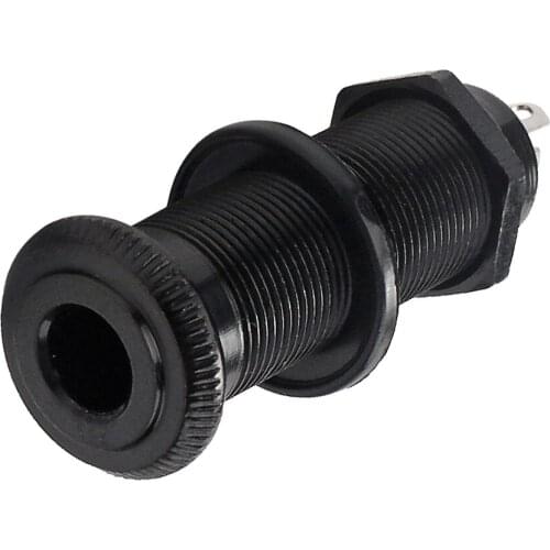 Electric Guitar Bass Cylinder Out-put Jack Flush Mount Clip Jack Accessory A