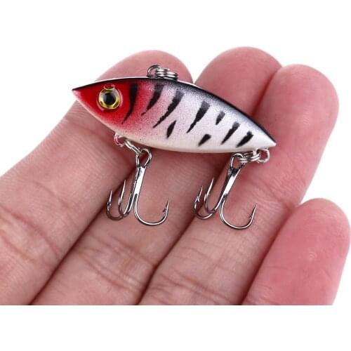 HENGJIA 1pc Hard Vib Isca Artificial 4cm/2.75g Fishing Lures Crank Bait Lifelike Pesca Fishing Tackle