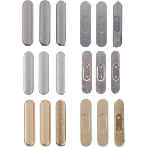 10Sets/lot for Apple iPad Air 2 iPad 6 Silver/Black/Gold Color Volume Key Switch Power Lock Side Button Set