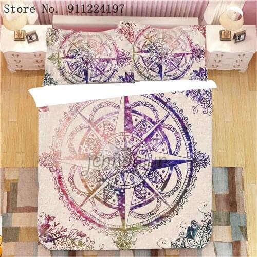 Dreamcatcher Duvet Cover Comforter Bedding Set 3D Printing Luxury 3pcs Quilt Cover Single Double Queen King Size Home Textile