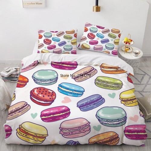 3D Fashion Duvet Cover Sets Funny Bedding Set Bed Linen Red Lips Design Comforter Quilt Cover Colorful Home Textile Dropshipping