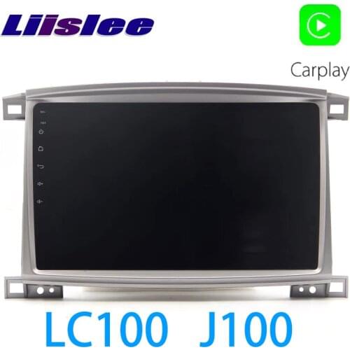 LiisLee Car Multimedia GPS Hi-Fi Audio Radio Stereo For TOYOTA Land Cruiser LC100 J100 1998~2007 Original Style Navigation NAVI