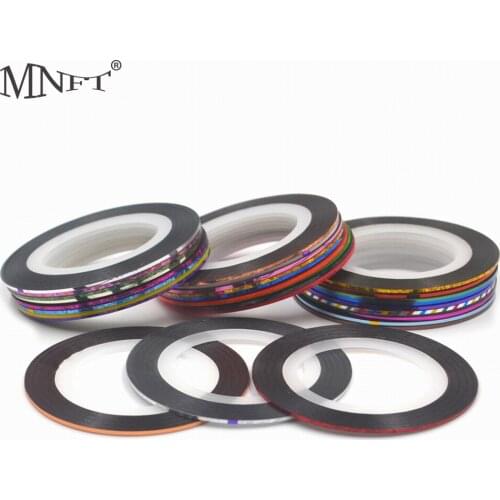 MNFT Glittering Tape Line For Fly Tying Bug Larve Midge Body Head Decorate Material