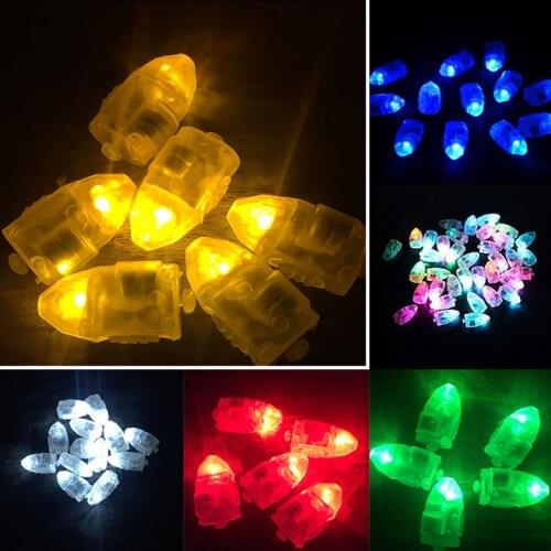 10pcs Mini Neon Party Led Light Bulbs Lamps Balloon Lights Rave Festival Lantern Led Accessories Home Decoration Accessories