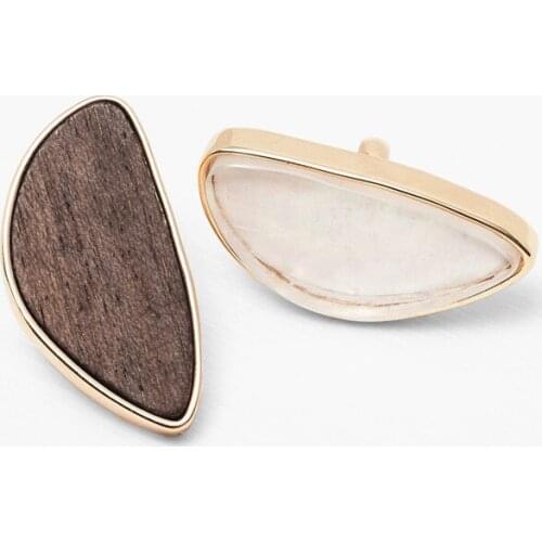 Fashion Resin Wood Cuff Rings Bohemian Big Rings For Women Accessories Jewelry 2020